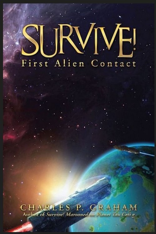 Survive! First Alien Contact book cover